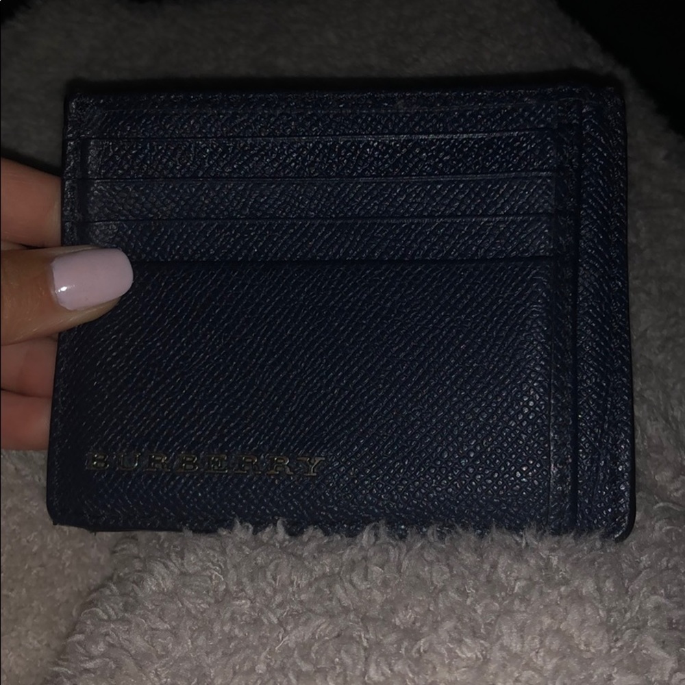 Burberry men’s card case.